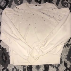 Beige Express One Eleven Formal Top